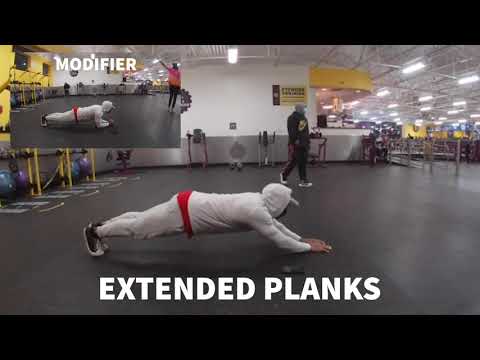 A fiery Abs Workout